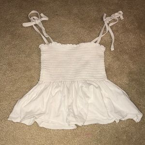 white forever 21 crop top